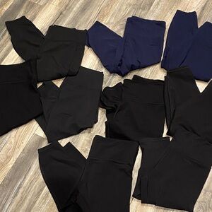 Athelta size 2x crop leggings, 9 pairs